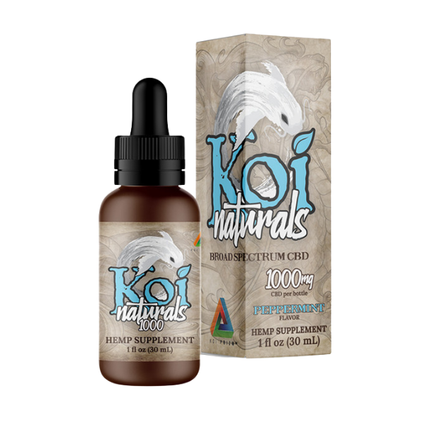 Koi CBD Broad Spectrum Tincture*** / Peppermint / 1000mg